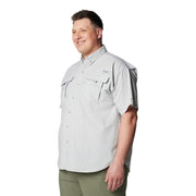 Columbia Bahama Short-Sleeve Shirt - Cool Grey - M