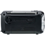 Midland ER40 Emergency Crank Weather Alert Radio, Red/Black