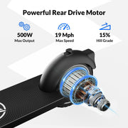 ZDZA ZW01 Electric Scooter for Adults Teens 8.5