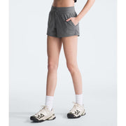 The North Face Women's Aphrodite Athletic Shorts, Mid Rise, Quick Dry, Stretch Herringbone Fabric, Smoked Pearl, Large NF0A86YK0UZ