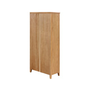 My Texas House MT65250047100A5 Haven 5-Shelf Bookcase, Warm Brown Finish