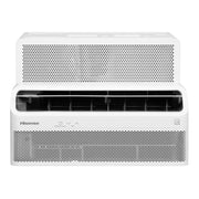 Hisense 8000 BTU UltraSlim Window Air Conditioner with Inverter Technology, WiFi Smart App Control, Energy Efficient Quiet Cooling, 350 Sq Ft, White, AALW08TW26