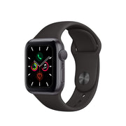 Apple Watch Gen 5 Series 5 Cell 40mm Space Gray Aluminum - Black Sport Band 3G074LL/A