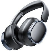 TRIGIZ Bluetooth Over-Ear Headphones, 78H Playtime, Bluetooth 5.4, Dual Device Connection, Deep Bass, Active Noise Cancellation, Foldable Lightweight Design, Black