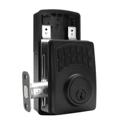 Hyper Tough Digital Deadbolt Door Lock, Keyless Entry, Matte Black, Supports 50 Codes, One-Touch Locking, Auto-Locking, 1752000