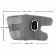 SKINER Heated Leg Massager, Portable Air Compression Calf Wrap with 3 Massage Modes, Adjustable Heat, Rechargeable 2000mAh Battery, ITS-885B