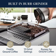 De'Longhi ECAM45086S Eletta Explore Espresso Machine with Cold Brew, Automatic Hot & Cold Milk Frother