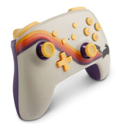 PowerA Enhanced Wireless Controller for Nintendo Switch Pokemon Pikachu Retro Swoosh - White
