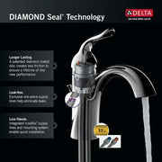 Delta Faucet 2551-RBMPU-DST Dryden Two Handle Centerset Lavatory Faucet, Venetian Bronze