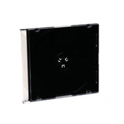 Verbatim 94868 CD/DVD Slim Storage Cases, 200-Pack, Black