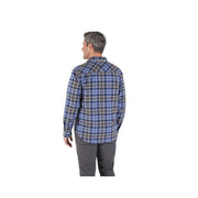 Milwaukee M551U-XL Men's GRIDIRON Flannel Shirt, XL, Gray
