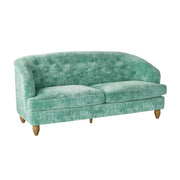 The Pioneer Woman PW3436211066126 Laurel Tufted Sofa, Teal Velvet, 79.53 in, Jade