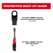 Milwaukee 49-16-3050 M12 FUEL INSIDER Extended Reach Ratchet Protective Boot