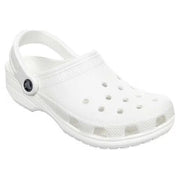 Crocs Unisex Classic Clog- White - Men 7/Women 9