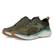 KEEN Leiki Waterproof Hiking Shoes Women's Lightweight Breathable Leather Winter Moss Granite Green 6.5 B 1030505