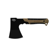 Gerber Pack Hatchet, 3.5-Inch Corrosion-Resistant Steel Blade, Full Tang Construction, Rubber Grip Handle, Coyote Brown, 31-003484