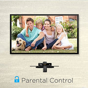 Ematic AT103B Digital Converter, Digital TV Converter Box with Recording, Playback & Parental Controls, Black