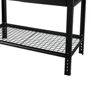 Hyper Tough 85012 48-Inch Steel Workbench with Steel Mesh - Heavy-Duty, Adjustable, Portable