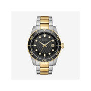 Bulova Mens Automatic Two Tone Stainless Steel Bracelet Watch 98A199 - NO COLOR ONE SIZE