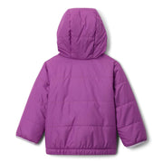 Columbia Double Trouble III Infant Reversible Water-Resistant Quilted Jacket, Purple, 12-18 Months, 213407