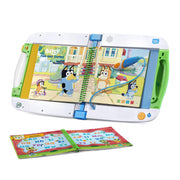 VTech LeapStart Bluey Fun and Games Activity Bundle, Interactive Learning System with Stylus, Blue and Portable