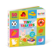 Battat Tiny Talkers A Day at the Park Interactive Button Sound Book, Learning Toy for Toddlers, Multicolor, BT1896G