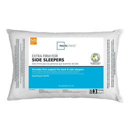 Mainstays 45392WM Extra Firm Bed Pillow for Side Sleepers, Standard/Queen