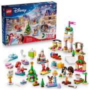 LEGO 43298 Disney Princess Advent Calendar 2026 - Christmas Advent Calendars for Kids, Ages 5+ - Includes Cinderella, Moana, Ariel and Mulan Microdolls