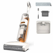 Tineco FW1D0100US GO H2O Max Cordless Mop & Vacuum, White & Orange