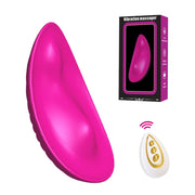 Birdsexy Wearable Panty Vibrator, Clitoris Stimulator with 10 Vibration Frequencies, Remote Control, Medical-Grade Silicone, Waterproof, Rose Red, PZG1023A-A5