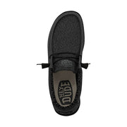 HeyDude 40019-0XJ Men's Wally Sox Micro Shoes, Total Black, 13M
