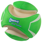 Canine Hardware 32300 Chuckit! Kick Fetch Max Glow Dog Toy Ball, Large, Green