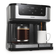 Savour 30385 Dual Coffee Maker, Programmable 12-Cup Coffee Pot & Single Serve Coffee Machine