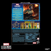 Hasbro Marvel Legends Wolverine WWII Logan 6-Inch Action Figure with 7 Accessories, Blue and Yellow, Comics-Inspired Design, G0820