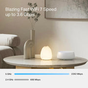 TP-Link WB10800 Wi-Fi 7 Dual-Band, Next-Generation AI-Driven Home Mesh Router System Deco (3-pack)
