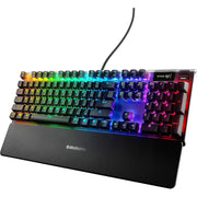 Steelseries KB-00010 Apex 7 Mechanical Gaming Keyboard, Oled Smart Display, Red Switches