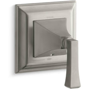 KOHLER K-T10423-4V-BN Memoirs Volume Control Valve Trim with Stately Design, Vibrant Brushed Nickel