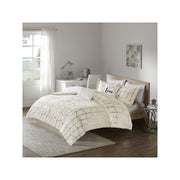 Intelligent Design KHLOE T TXL CS - White White - Twin-Twin Xl