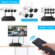 OOSSXX OO-BPF4PC5.0MP 4 Pieces 5MP Wireless Security Camera System