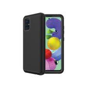 Onn 9823702 Rugged Phone Case with Built-In Microbial Protection for Samsung Galaxy A51