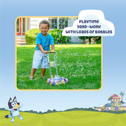 Little Kids Inc Bluey Bubble Lawn Mower Bubble Blowing Machine with Sound Blue Toddler Toy 577