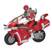 Playmates Toys 68670 Mighty Morphin Power Rangers: Re-Ignition - Tyrannosaurus Battle Bike with Red Ranger Figure