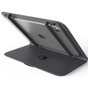 Heckler Design WindFall Tablet Stand for iPad 10th and 11th Generation, Black Grey Powder Coated Steel, H750X-BG