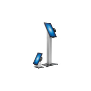 Elo Touch Paypoint Slim Floor Mount for Touchscreen Monitors, Supports 15 to 22 Inch I-Series, Cradle, Barcode Reader, Fingerprint Reader, Webcam Compatible, Black Silver, E514881