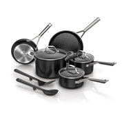 Ninja C19010 NeverStick Essential 10-Piece Non-Stick Aluminum Cookware Set, Black