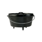Lodge 8-Quart Cast Iron Deep Camp Dutch Oven