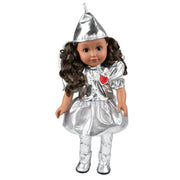 My Life As Wizard of Oz Tin Man Posable 18-Inch Doll, Light Brunette Hair, Brown Eyes, Oil Can and Heart Barrettes Accessories