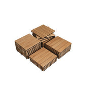 SmileMart Indoor & Outdoor Wood Flooring 12