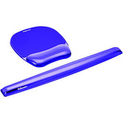 Fellowes 91441 Gel Crystal Mouse Pad with Wrist Rest