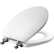 Mayfair 244NI 000 Round White Wood Toilet Seat